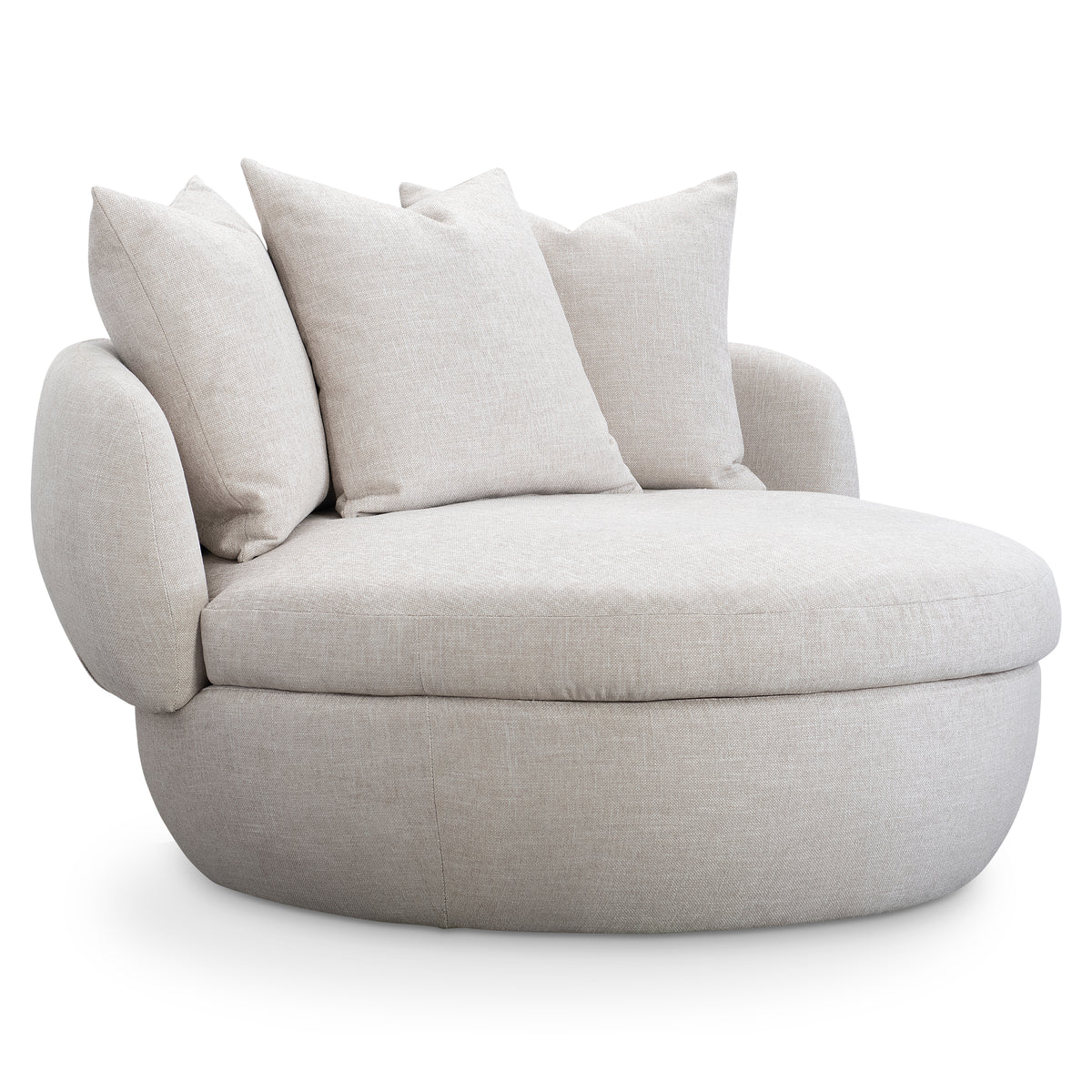 Ollie Fabric Swivel Chair