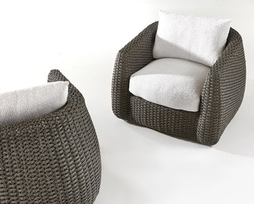 Sarene Outdoor Swivel Chair