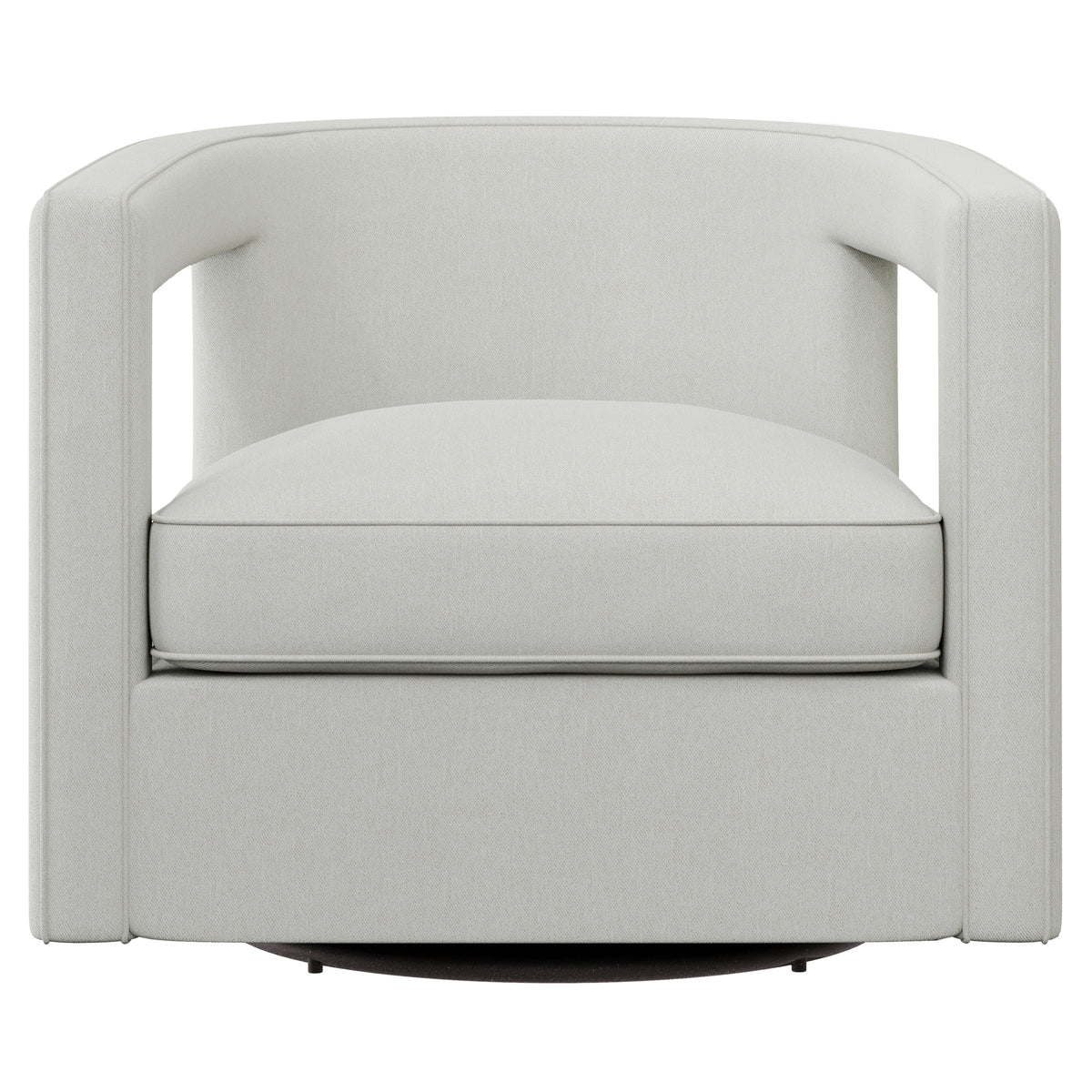 Alana Fabric Swivel Chair Without Nails