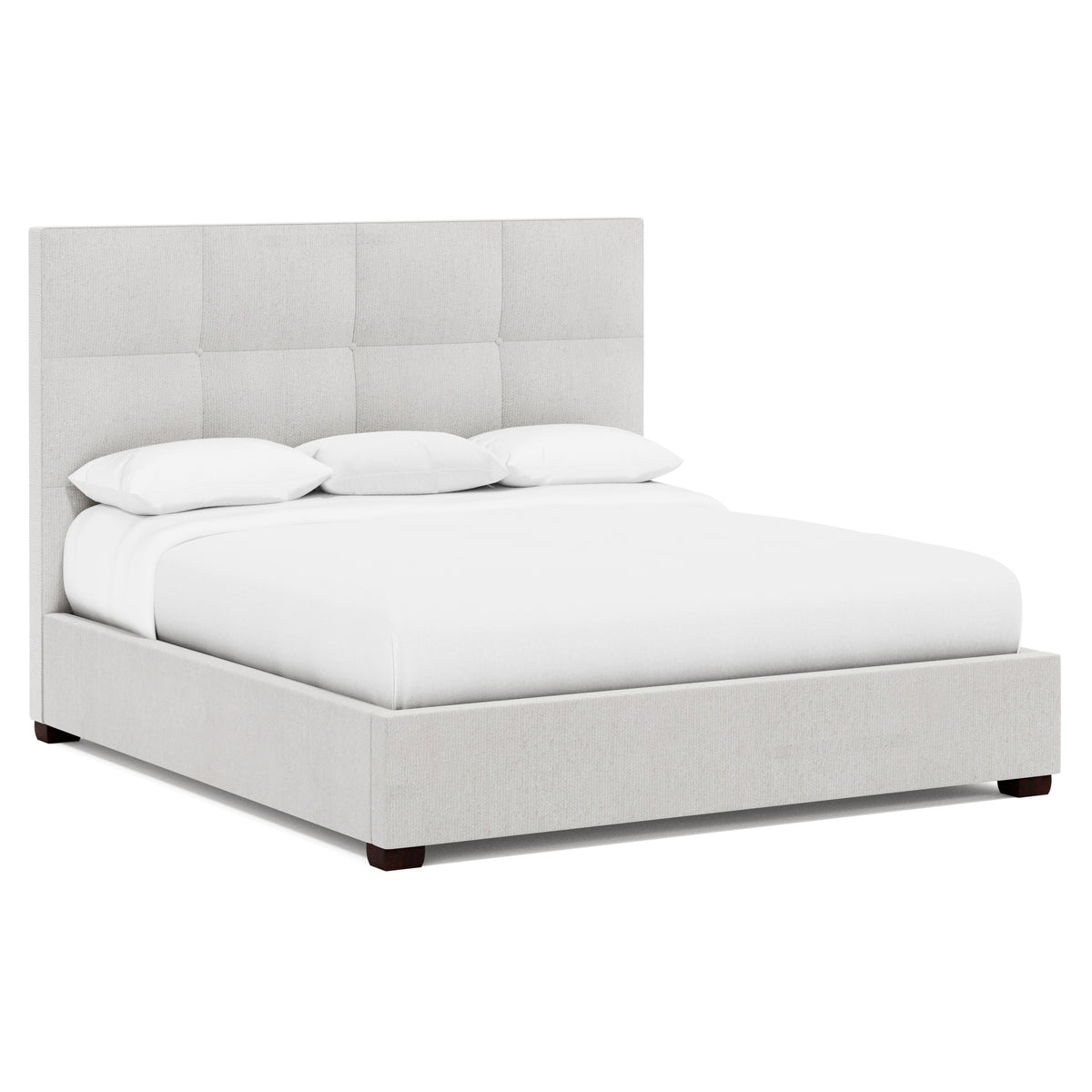 Derrick Fabric Panel Bed California King