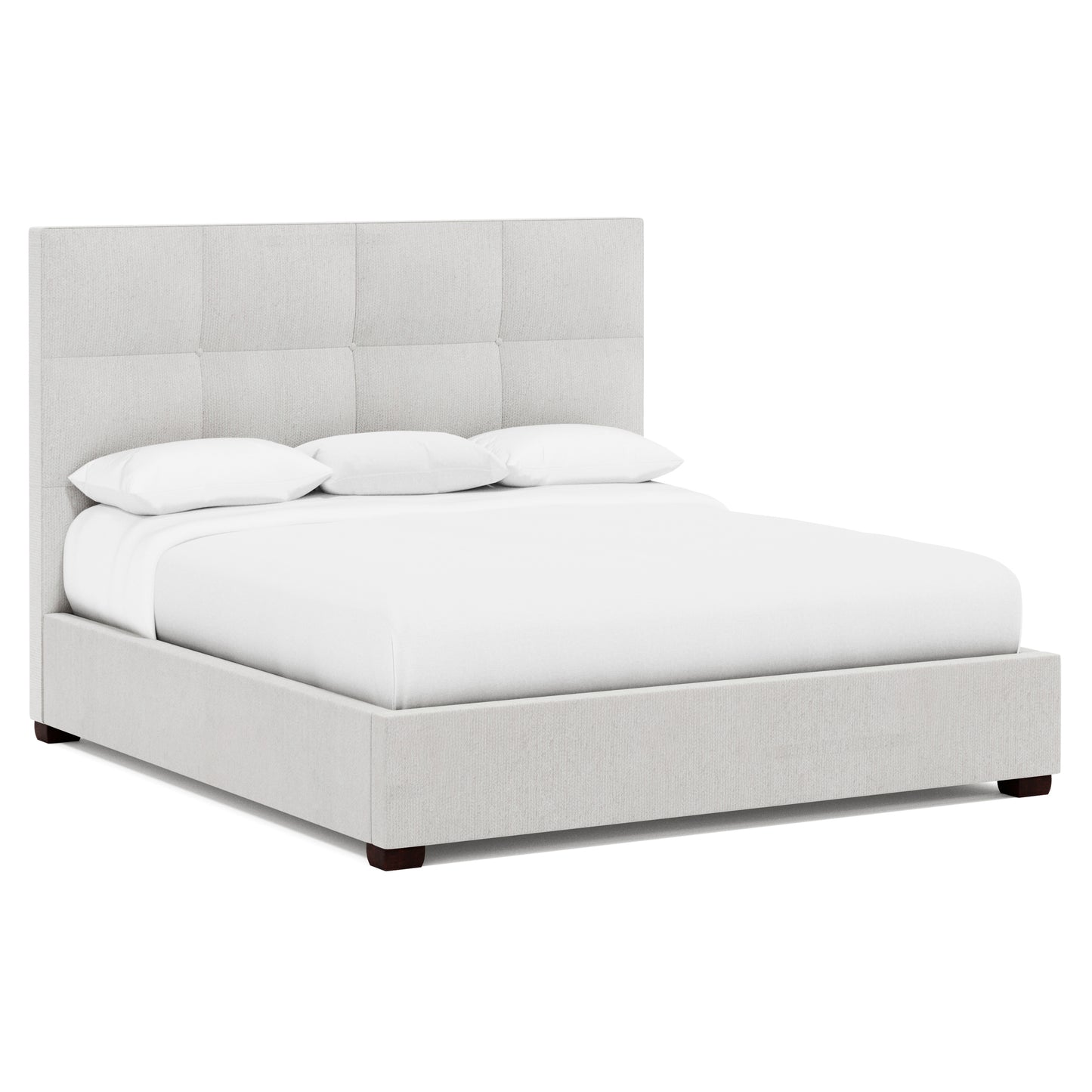Derrick Fabric Panel Bed