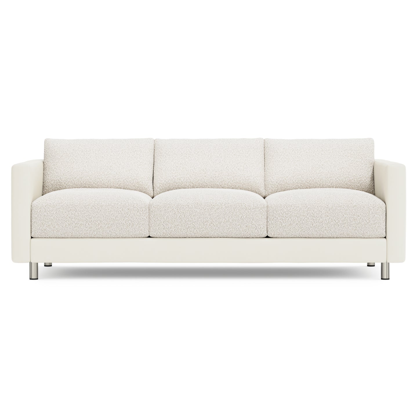 Dakota Leather-Fabric Sofa