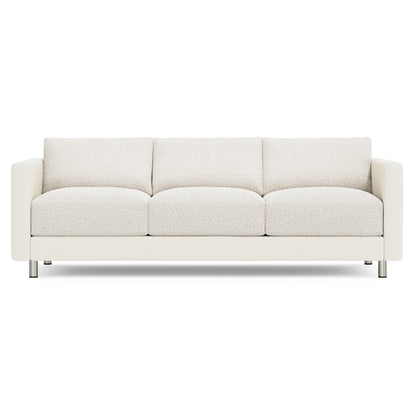 Dakota Leather-Fabric Sofa