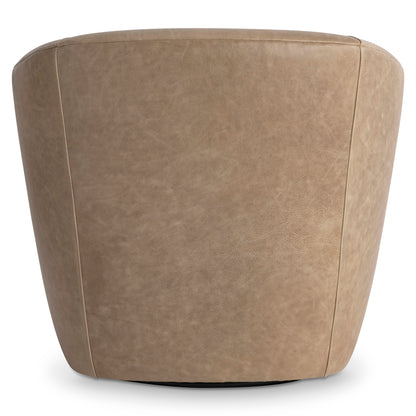 Tilly Leather Swivel Chair