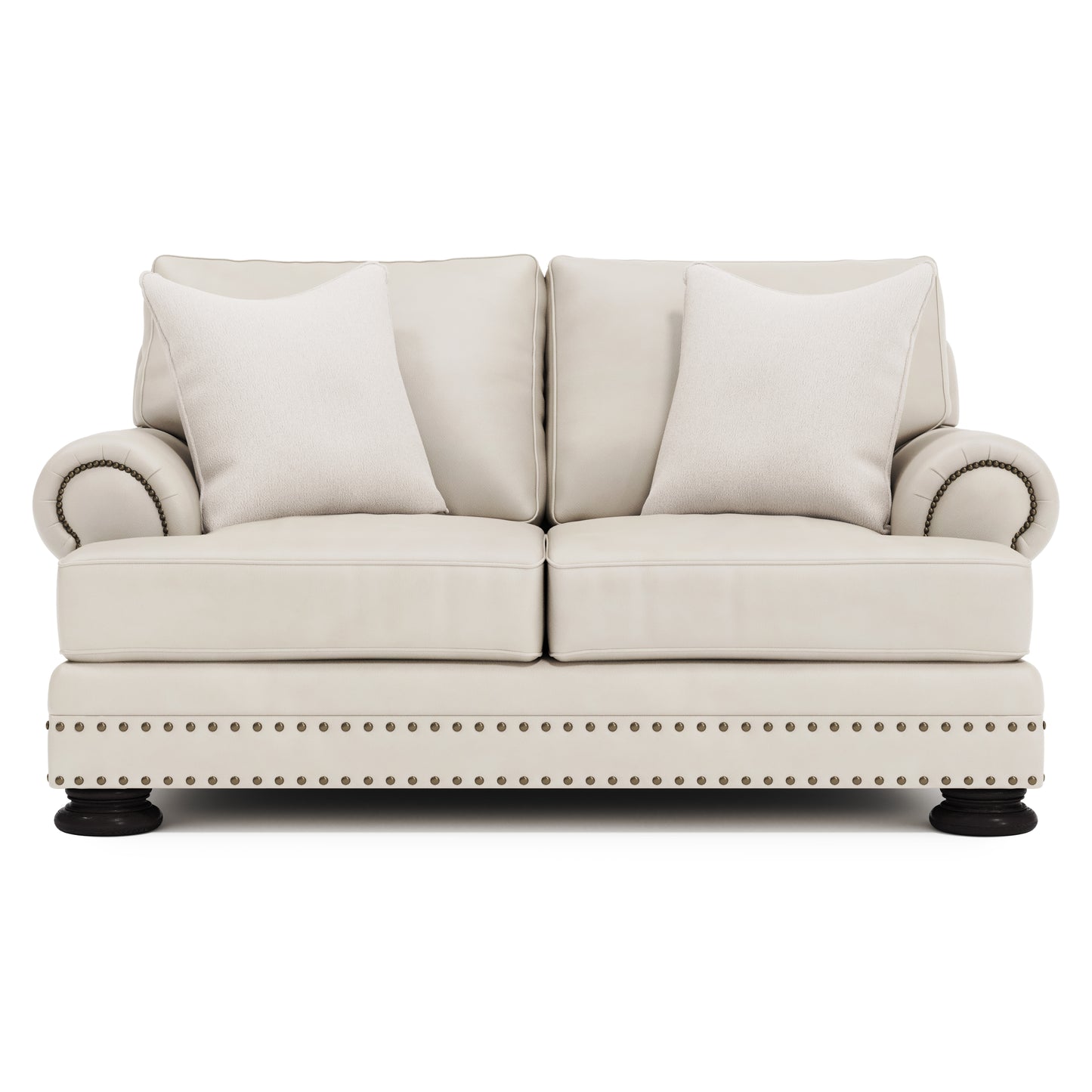 Foster Leather Loveseat