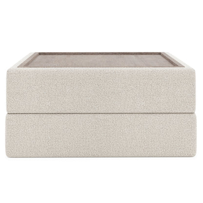 Vista Fabric Ottoman