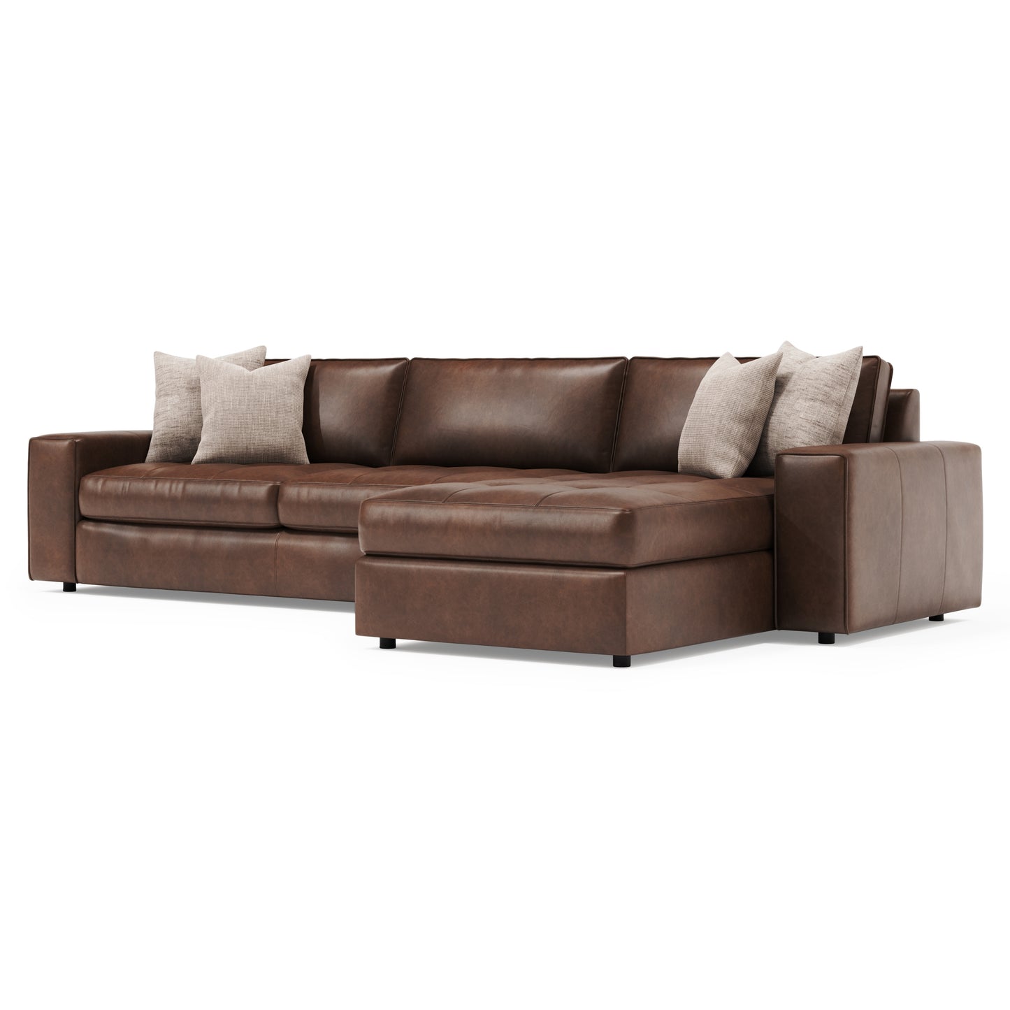 Nest Leather Sectional