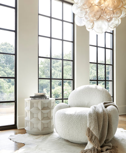 St. Jean Fabric Swivel Chair