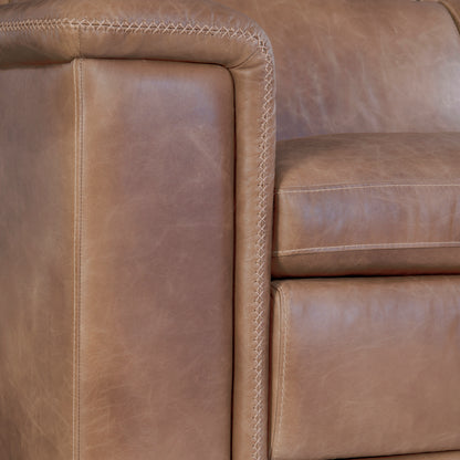 Lioni Leather Power Motion Sectional