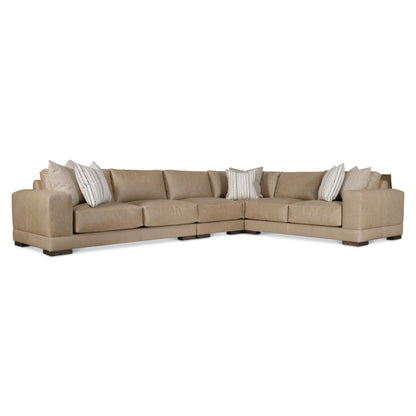 Lars Leather Sectional