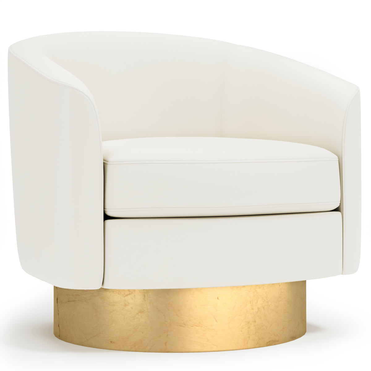 Camino Leather Swivel Chair