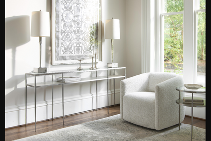 Aline Fabric Swivel Chair