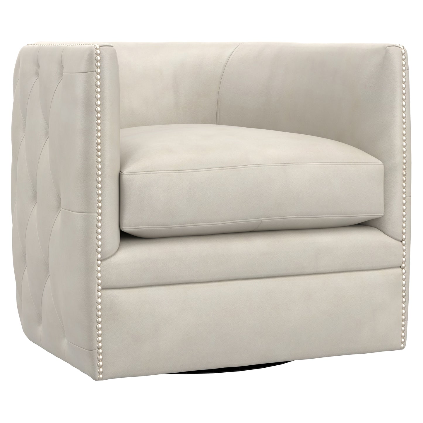 Palazzo Leather Swivel Chair