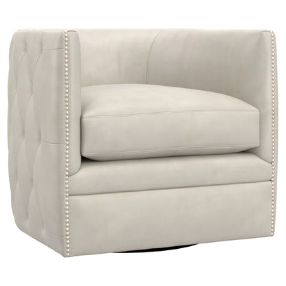Palazzo Leather Swivel Chair