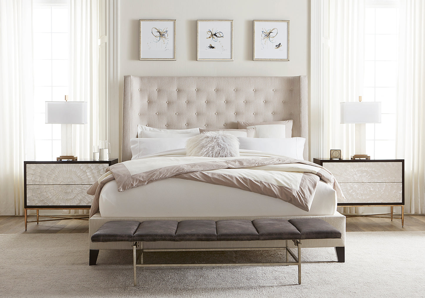 Maxime Fabric Shelter Bed