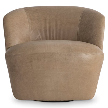 Tilly Leather Swivel Chair