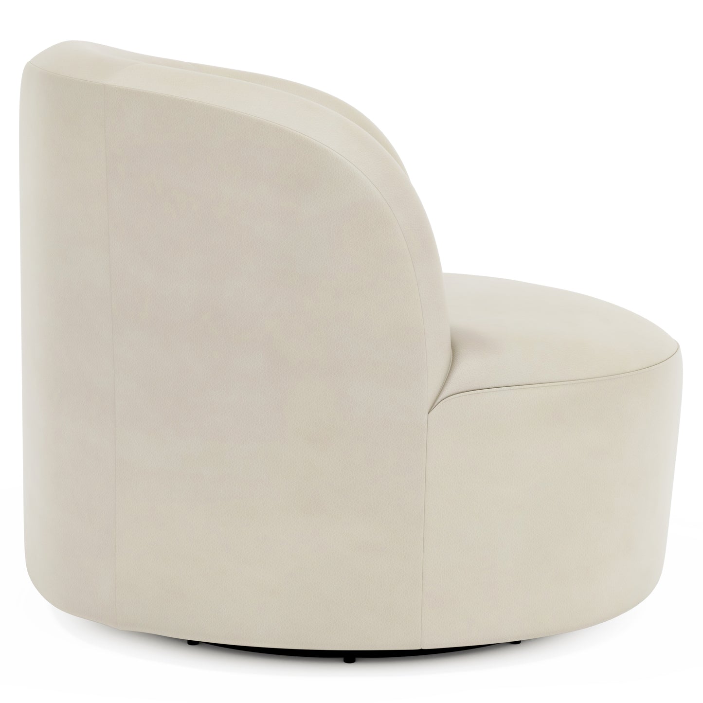 Elle Leather Swivel Chair
