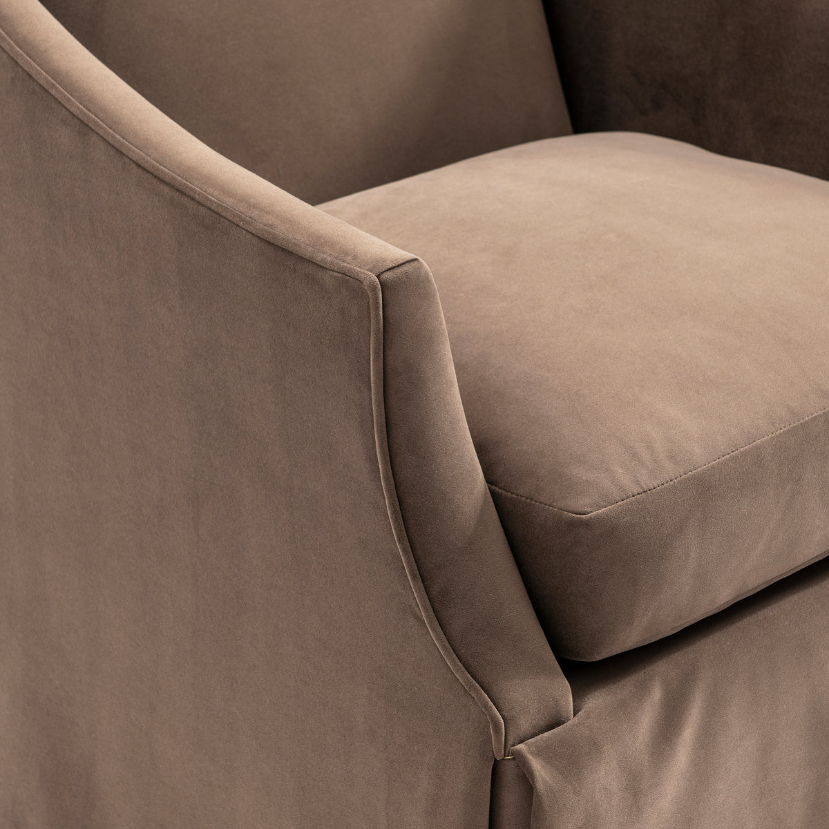 Clayton Fabric Swivel Chair