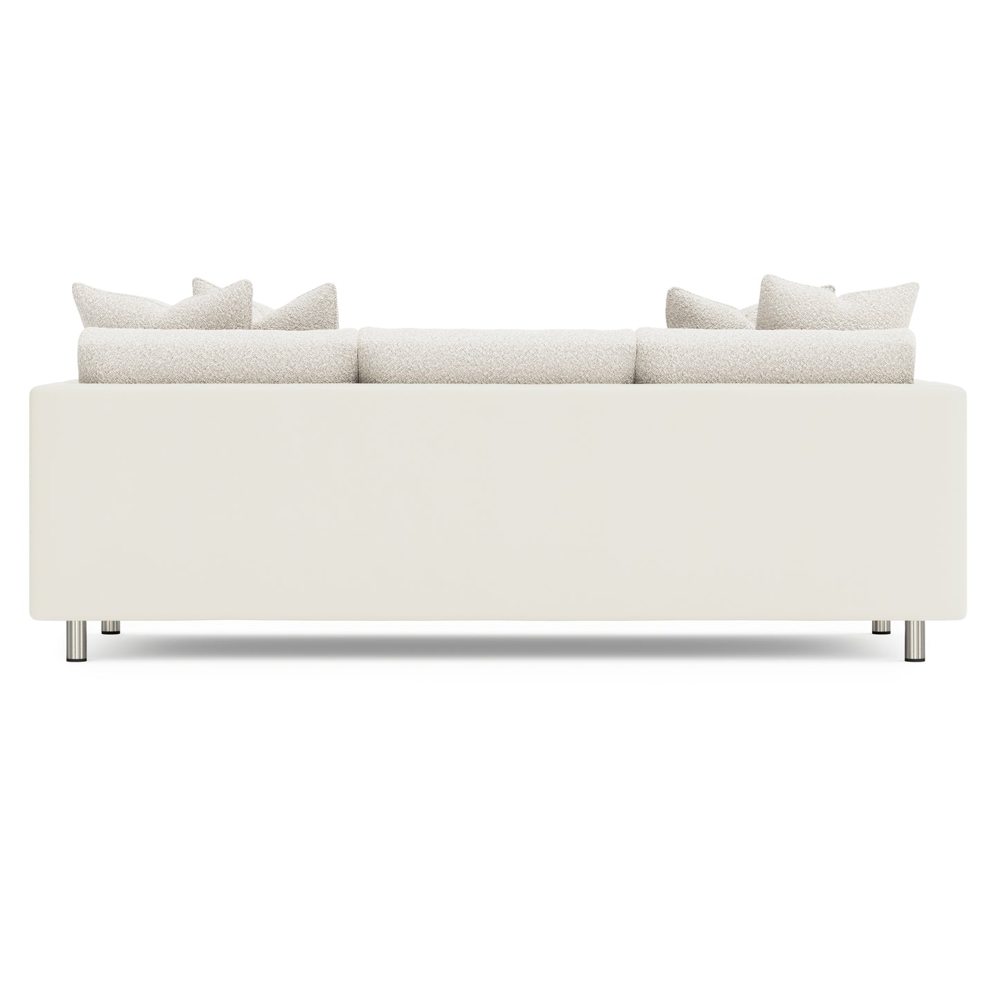 Dakota Leather-Fabric Sofa