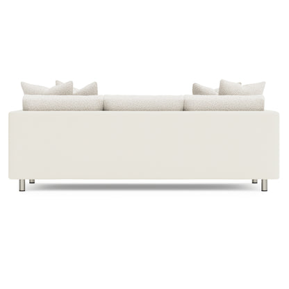 Dakota Leather-Fabric Sofa