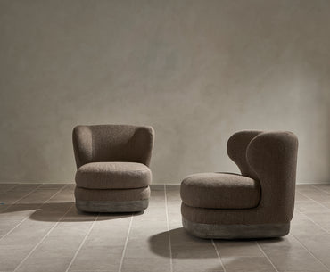 Beck Fabric Swivel Chair
