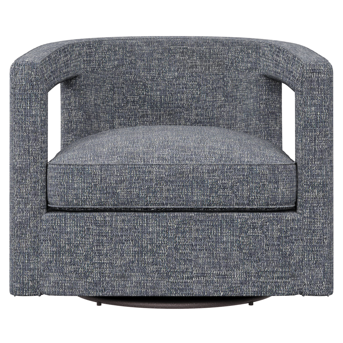 Alana Fabric Swivel Chair Without Nails
