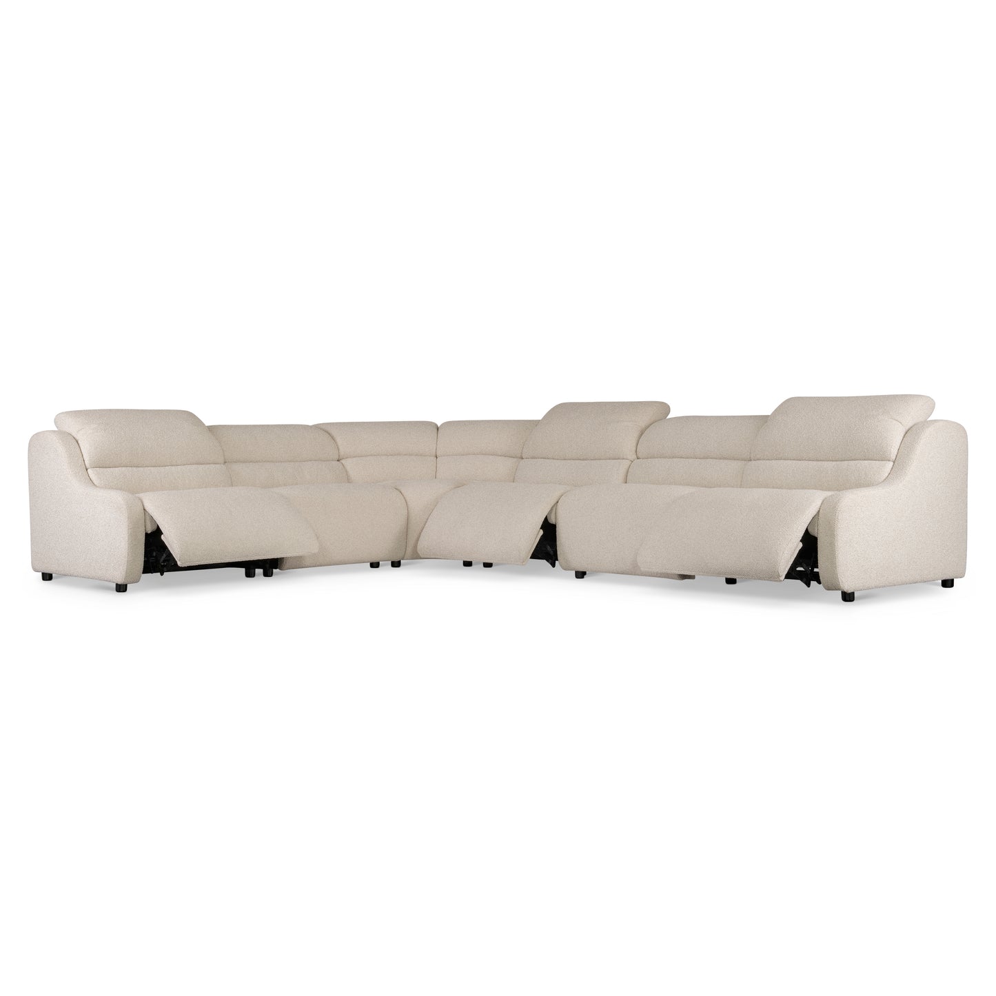 Gio Fabric Power Motion Sectional