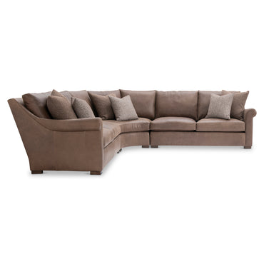 Keirnan Leather Sectional