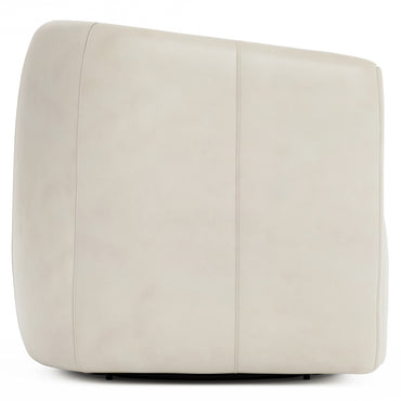 Aline Leather Swivel Chair