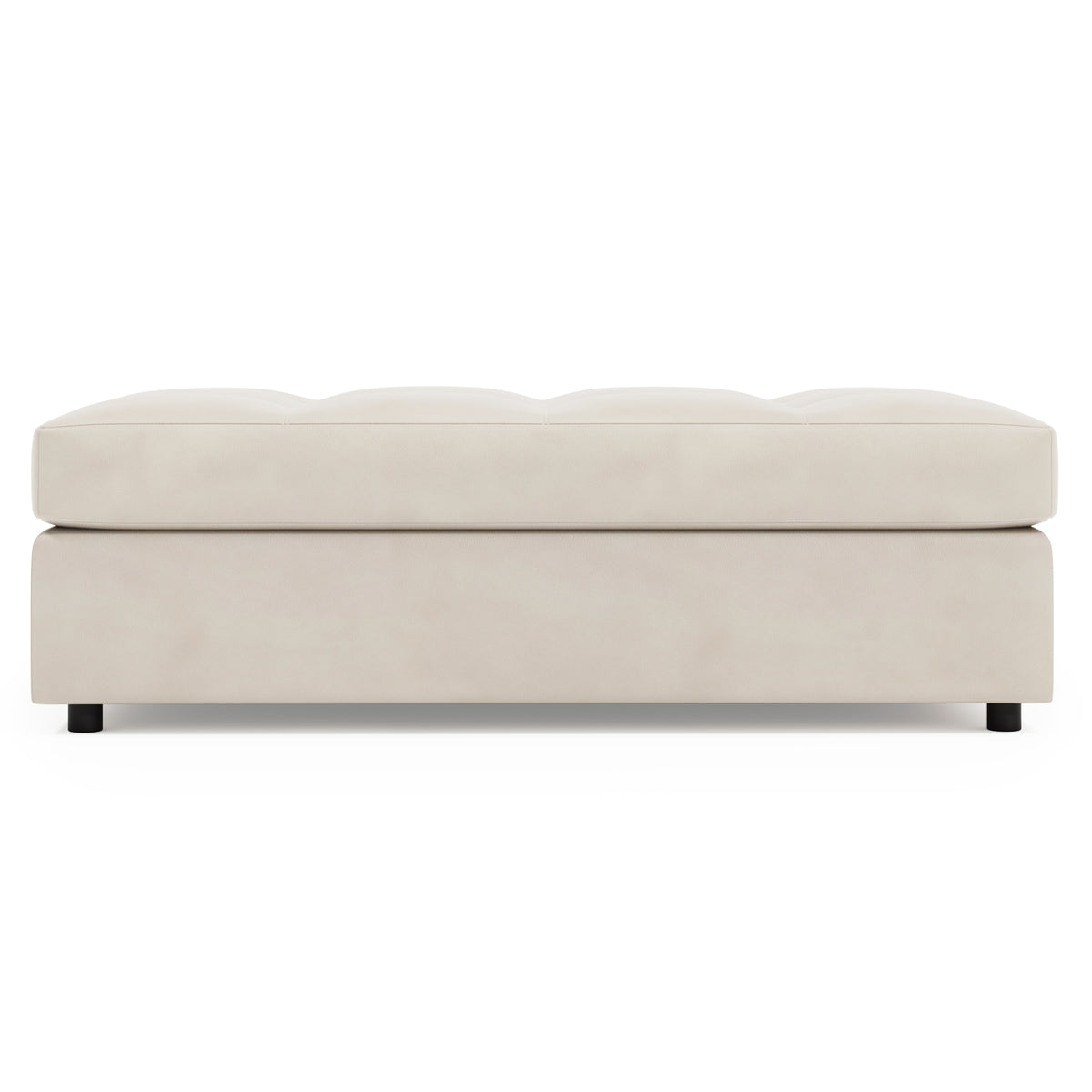 Nest Leather Ottoman
