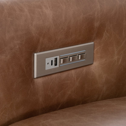 Lioni Leather Power Motion Chair