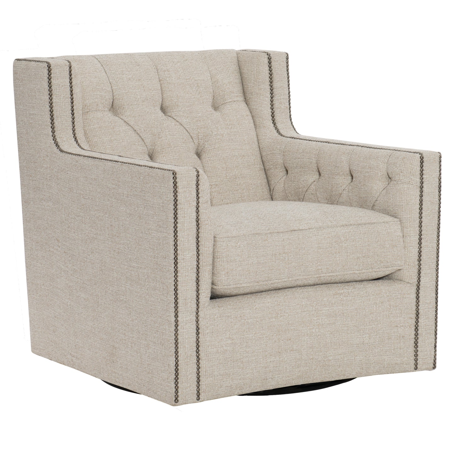 Candace Fabric Swivel Chair