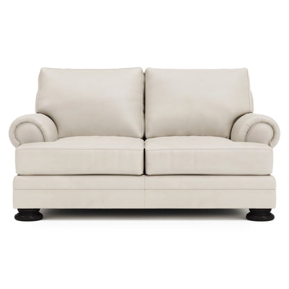Foster Leather Loveseat