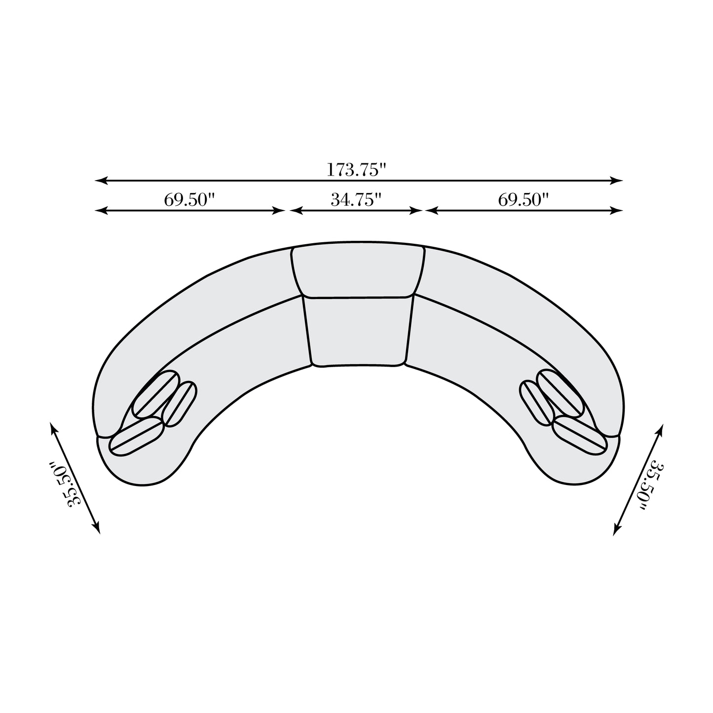 Calder Fabric Sectional