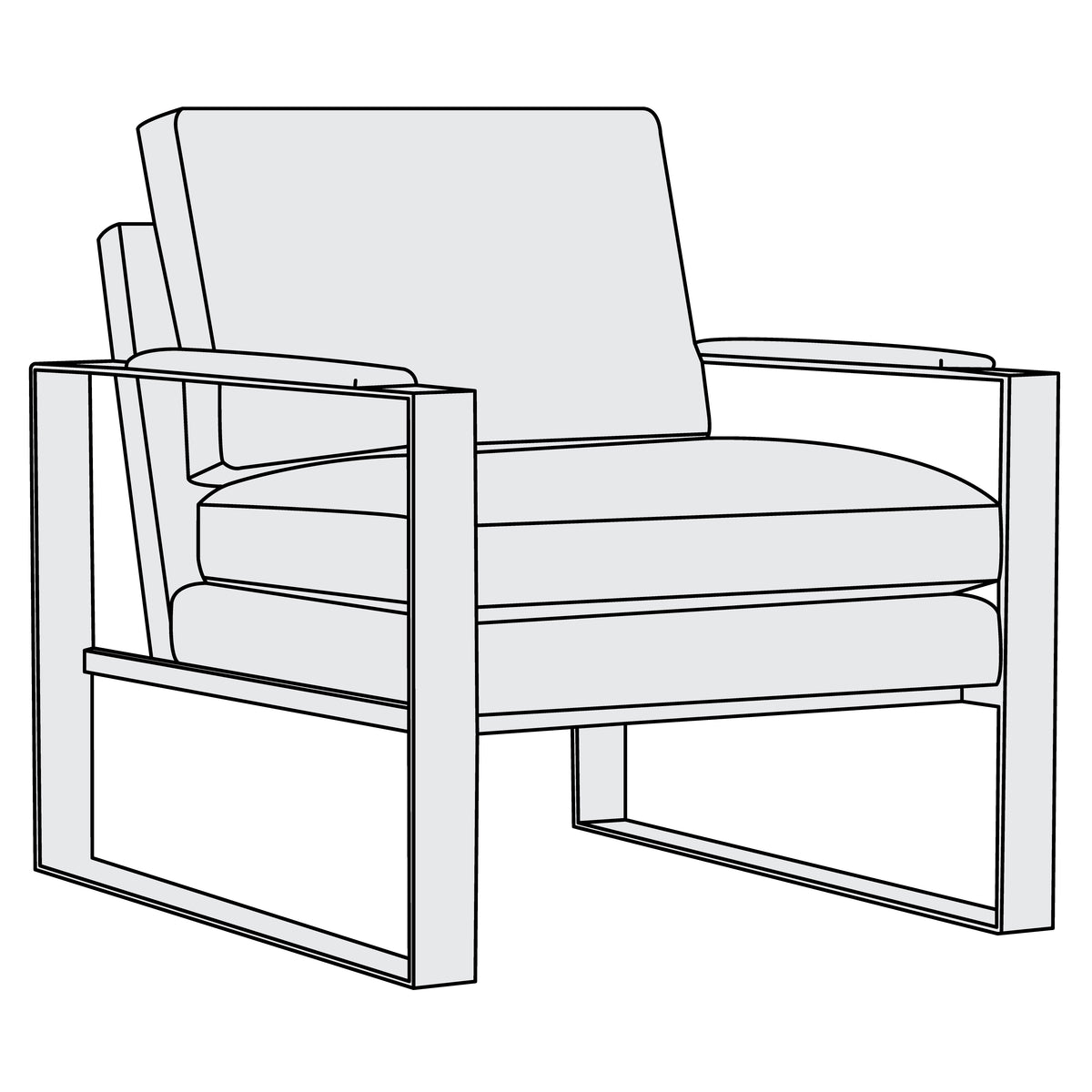 Liam Fabric Chair