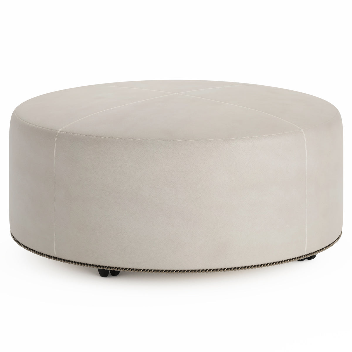 Lolo Leather Ottoman
