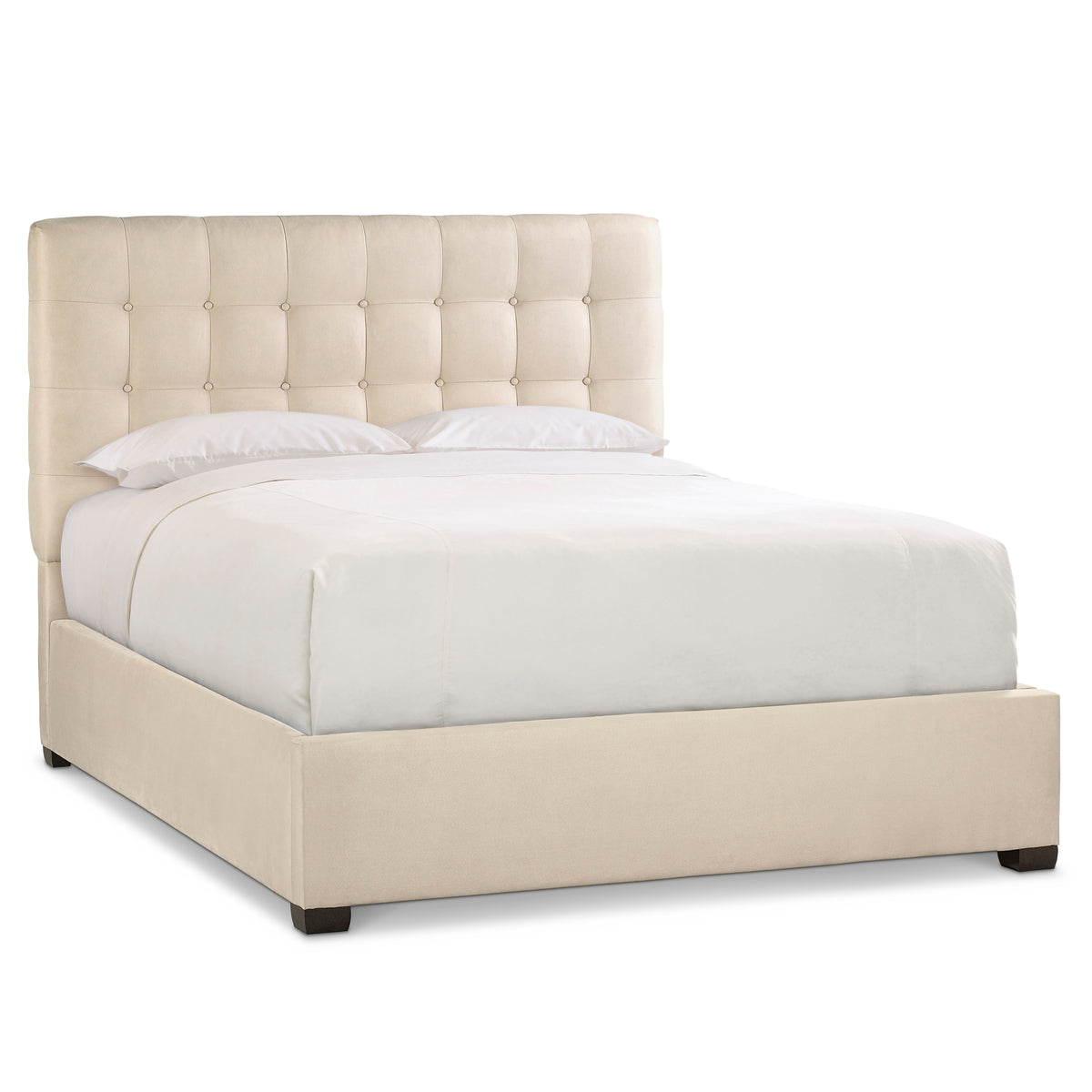 Avery Fabric Panel Bed |  Extended California King