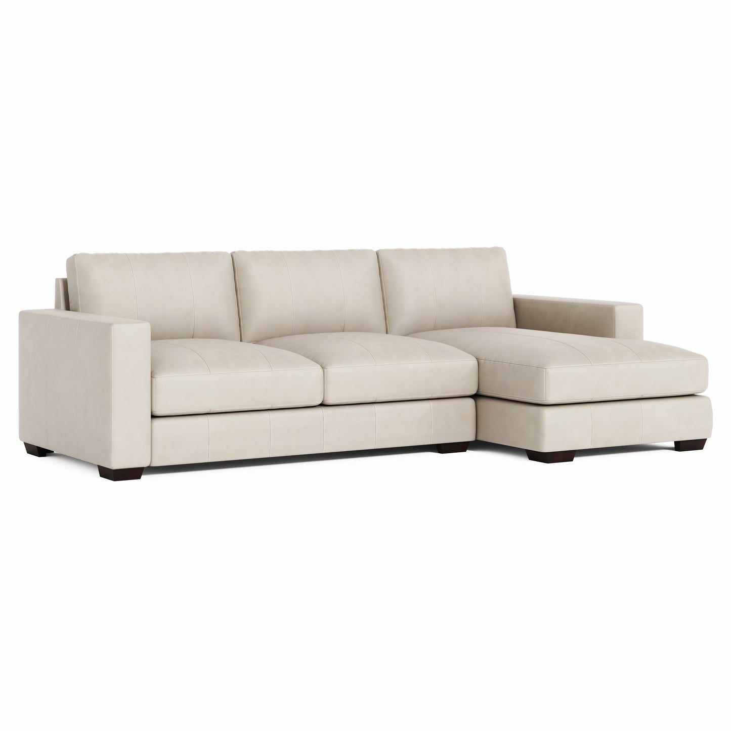 Dawkins Leather Sectional