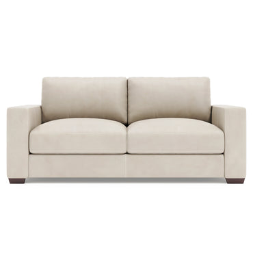 Dawkins Leather Loveseat