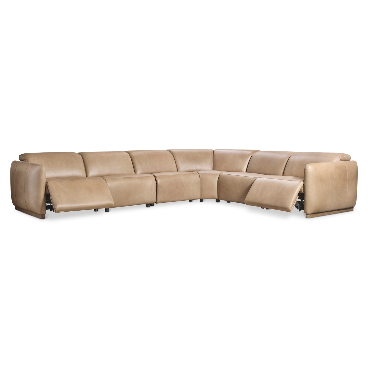 Alta Leather Power Motion Sectional