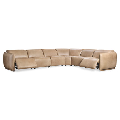 Alta Leather Power Motion Sectional