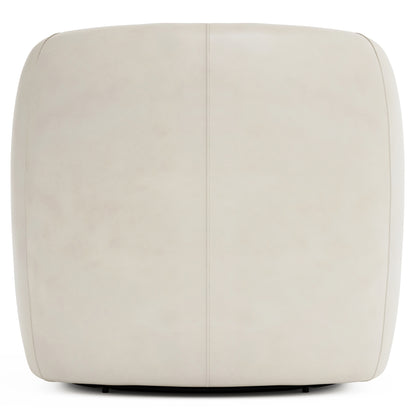 Aline Leather Swivel Chair