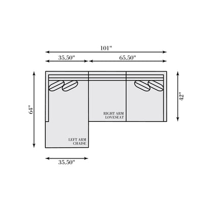 Joli Fabric Sectional