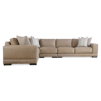 Lars Leather Sectional
