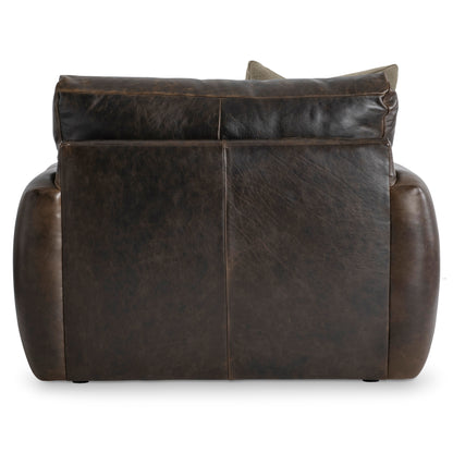 Cameron Leather Swivel Chair