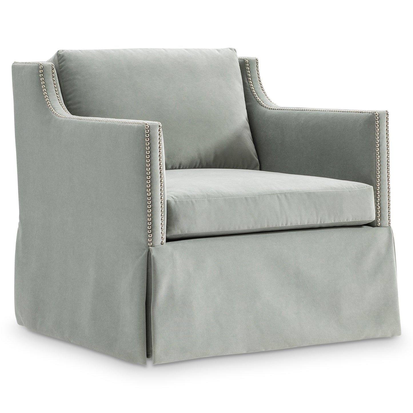 Delaney Fabric Swivel Chair