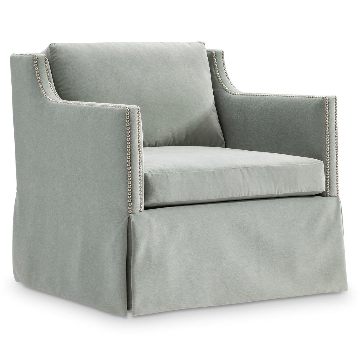 Delaney Fabric Swivel Chair