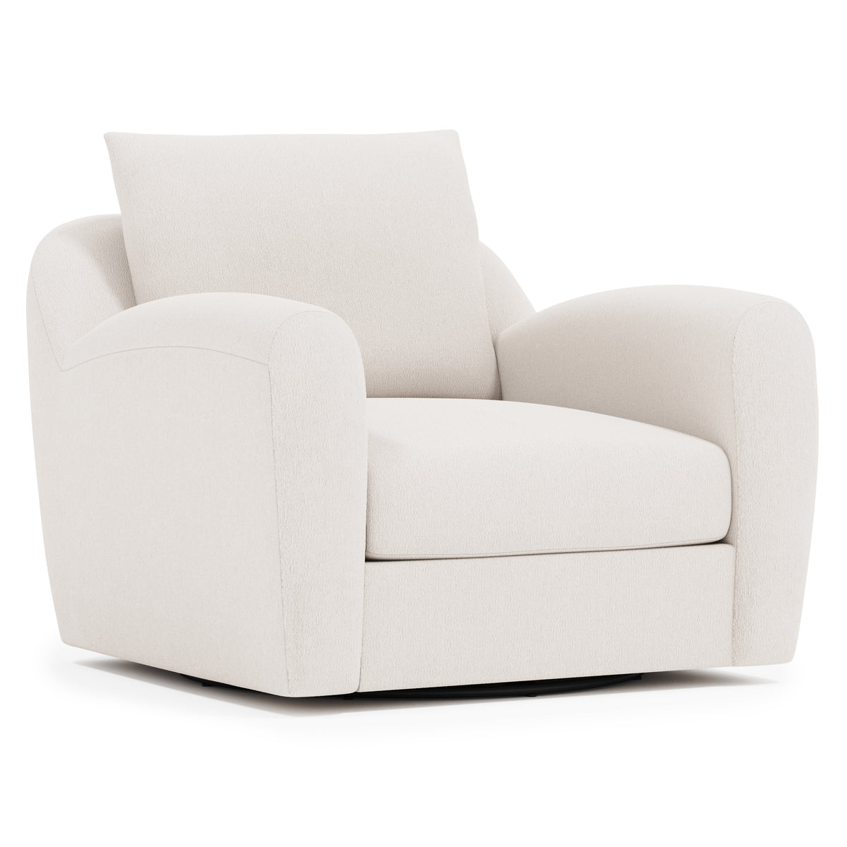 Asher Fabric Swivel Chair