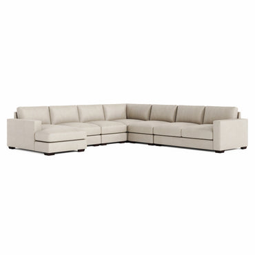 Dawkins Leather Sectional