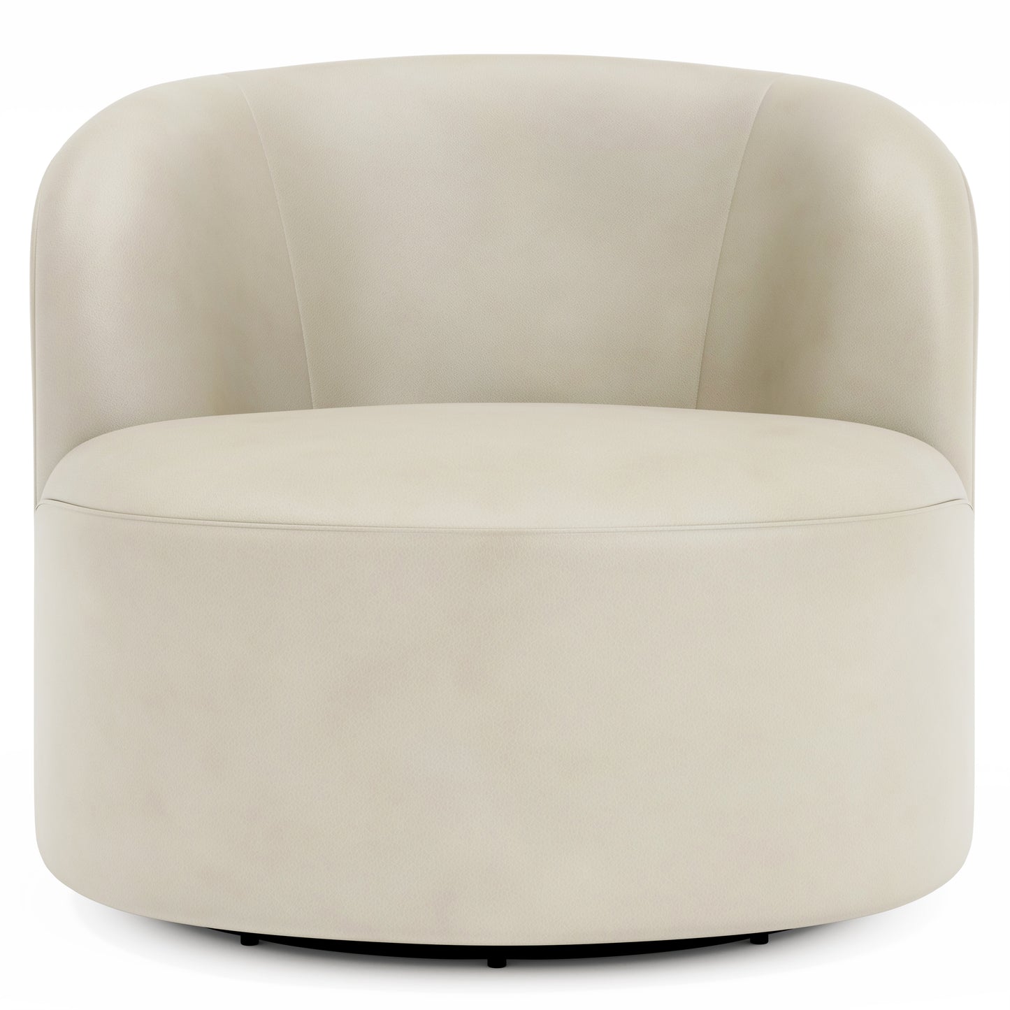 Elle Leather Swivel Chair